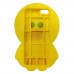 iPhone SE 5 5s - 3D Silicone Soft Protective Phone Cover Case - Yellow Duck